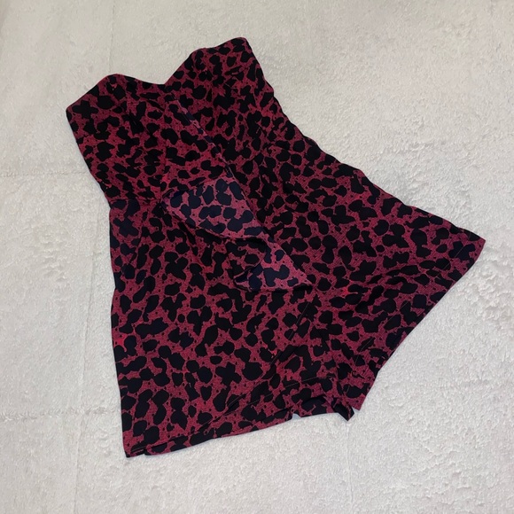 Strapless pink romper - Picture 2 of 3